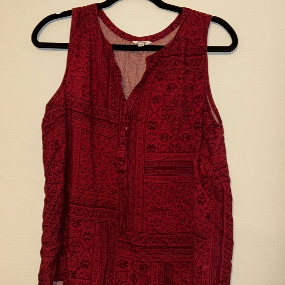 Gauze Tank Top